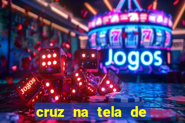 cruz na tela de cruz das